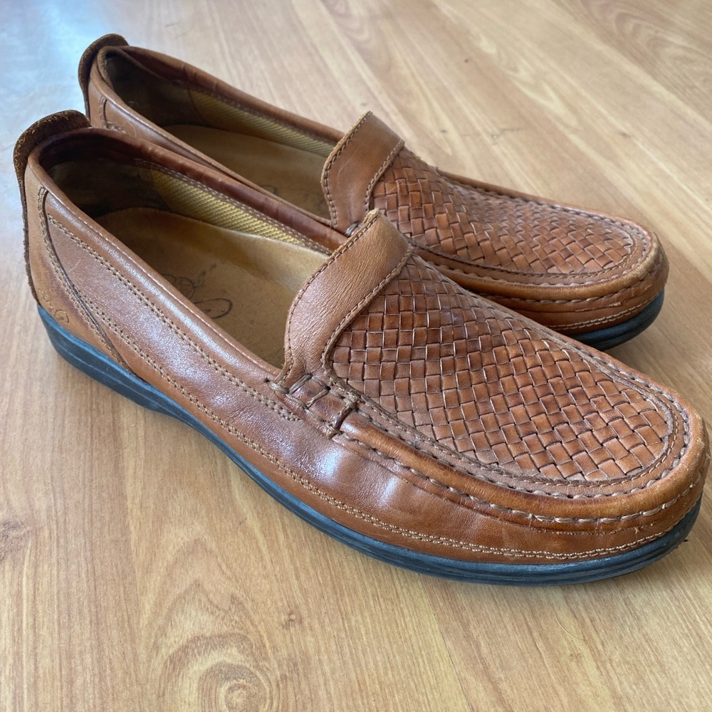 Mens leather loader